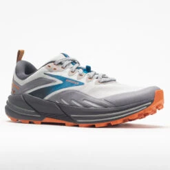 Brooks Cascadia 16 Men's Oyster Mushroom/Orange -Cheap On Running || Hoka || BROOKS Store 047326 5