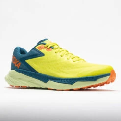 HOKA Zinal Men's Evening Primrose/Blue Coral -Cheap On Running || Hoka || BROOKS Store 047742 5