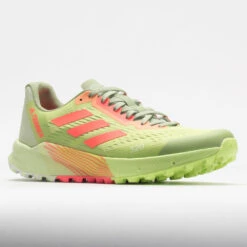 Adidas Terrex Agravic Flow 2 Men's Pulse Lime/Turbo/White -Cheap On Running || Hoka || BROOKS Store 048169 5