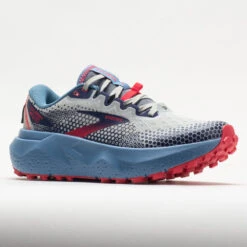 Brooks Caldera 6 Women's Oyster/Blissful Blue/Pink -Cheap On Running || Hoka || BROOKS Store 048222 5