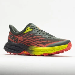 HOKA Speedgoat 5 Men's Thyme/Fiesta 12 HOKA Speedgoat 5 Men's Thyme/Fiesta -Cheap On Running || Hoka || BROOKS Store 048562 5