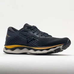 Mizuno Wave Sky 6 Men's Black/Tradewinds -Cheap On Running || Hoka || BROOKS Store 049116 5