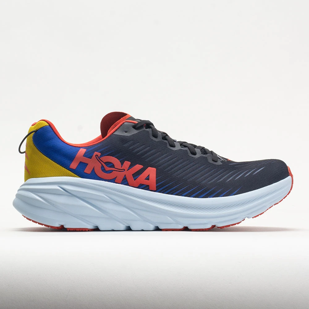 HOKA Rincon 3 Men's Black/Dazzling Blue 3 HOKA Rincon 3 Men's Black/Dazzling Blue