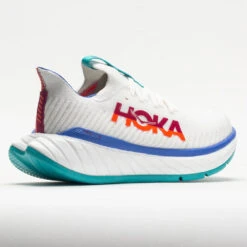 HOKA Carbon X 3 Women's White/Flame -Cheap On Running || Hoka || BROOKS Store 049245 6