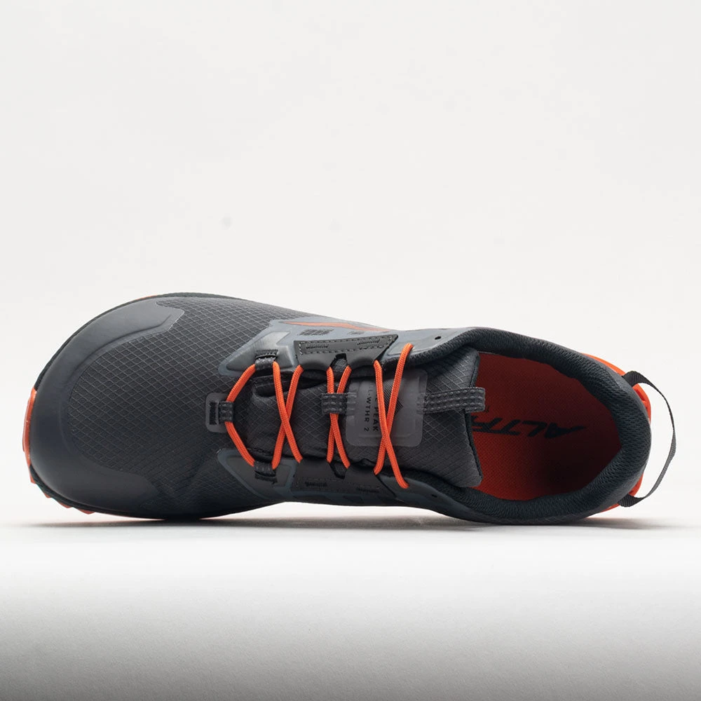 Altra Lone Peak All-Weather Low 2 Men's Gray/Orange 5 Altra Lone Peak All-Weather Low 2 Men's Gray/Orange - Image 3