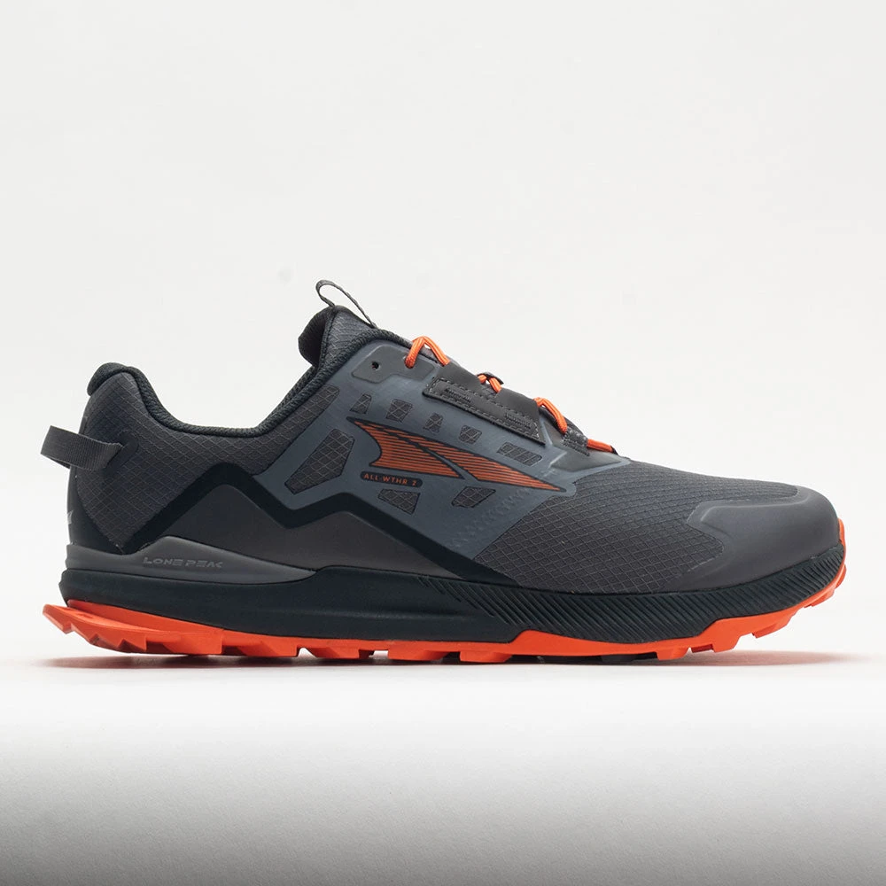Altra Lone Peak All-Weather Low 2 Men's Gray/Orange 3 Altra Lone Peak All-Weather Low 2 Men's Gray/Orange
