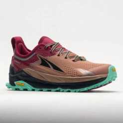 Altra Olympus 5 Women's Brown/Red 12 Altra Olympus 5 Women's Brown/Red -Cheap On Running || Hoka || BROOKS Store 049468 5