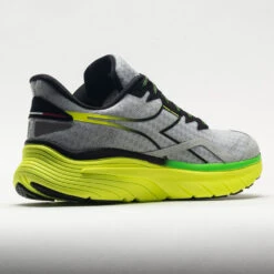 Diadora Equipe Nucleo Men's Silver/Black/Yellow -Cheap On Running || Hoka || BROOKS Store 049503 6