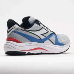 Diadora Mythos Blushield 8 Vortice Men's Silver/White/Black -Cheap On Running || Hoka || BROOKS Store 049522 6