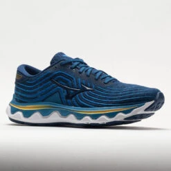 Mizuno Wave Horizon 6 Men's Estate Blue -Cheap On Running || Hoka || BROOKS Store 049706 5