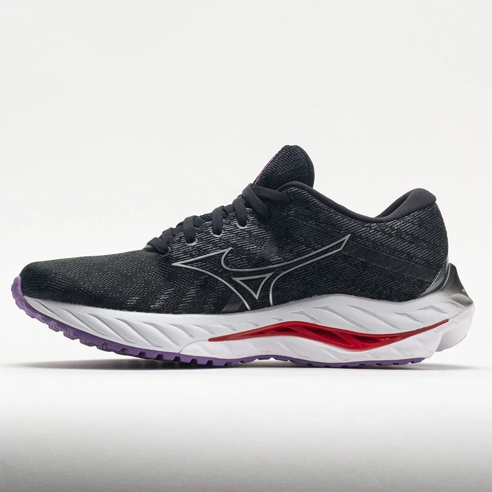Mizuno Wave Inspire 19 Women's Black/Silver 4 Mizuno Wave Inspire 19 Women's Black/Silver - Image 2
