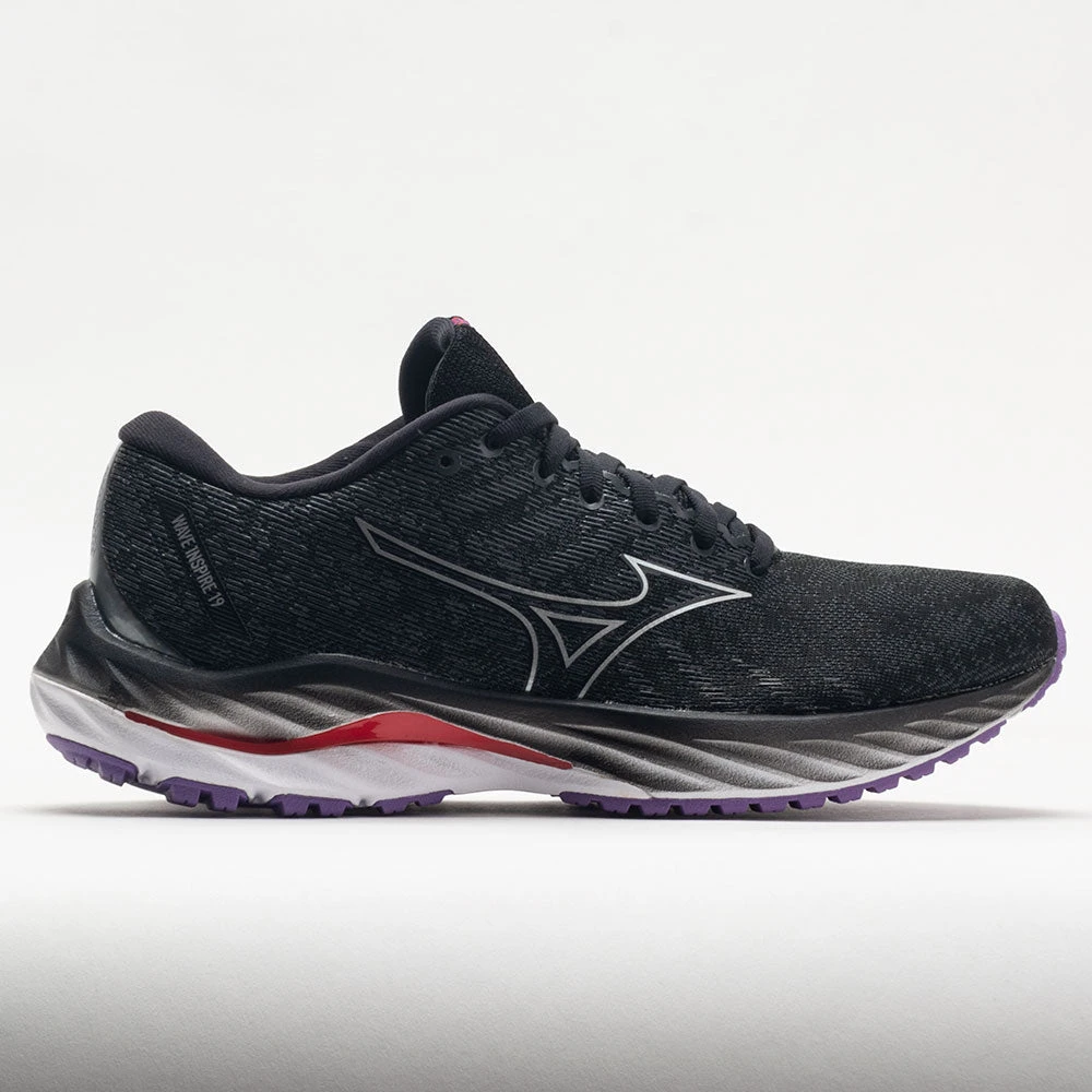 Mizuno Wave Inspire 19 Women's Black/Silver 3 Mizuno Wave Inspire 19 Women's Black/Silver