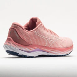 Mizuno Wave Inspire 19 Knit Women's Peach Bud/Vaporous Grey -Cheap On Running || Hoka || BROOKS Store 049750 6