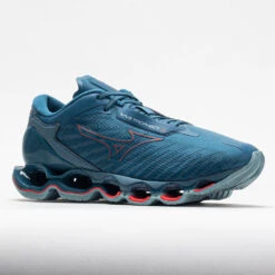 Mizuno Wave Prophecy 12 Men's Gorget Me Not/Soleil -Cheap On Running || Hoka || BROOKS Store 049753 5