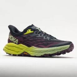 HOKA Speedgoat 5 Women's Blue Graphite/Evening Primrose -Cheap On Running || Hoka || BROOKS Store 049966 5