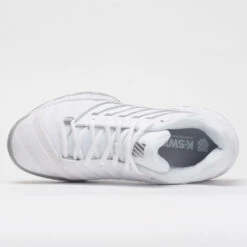 K-Swiss Bigshot Light 4 Women's White/High-Rise/Silver -Cheap On Running || Hoka || BROOKS Store 116141 2