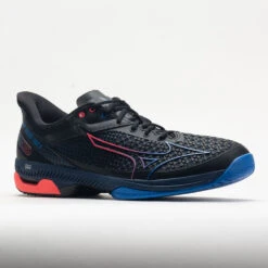 Mizuno Wave Exceed Tour 5 Men's Black/Peace Blue -Cheap On Running || Hoka || BROOKS Store 116785 5