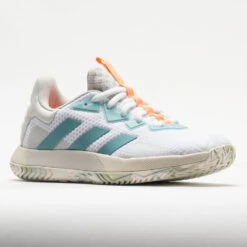 Adidas SoleMatch Control Women's White/Mint Ton/Orbit Grey -Cheap On Running || Hoka || BROOKS Store 116822 5