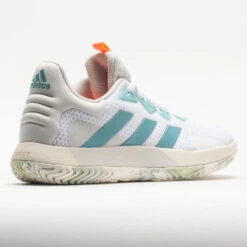 Adidas SoleMatch Control Women's White/Mint Ton/Orbit Grey -Cheap On Running || Hoka || BROOKS Store 116822 6