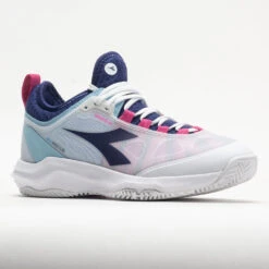 Diadora Speed Blushield Fly 4+ Clay Women's White/Blueprint/Pink 12 Diadora Speed Blushield Fly 4+ Clay Women's White/Blueprint/Pink -Cheap On Running || Hoka || BROOKS Store 117030 5