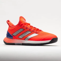 Adidas Adizero Ubersonic 4 Men's Solar Red/Metallic/Lucid Blue -Cheap On Running || Hoka || BROOKS Store 117046 5