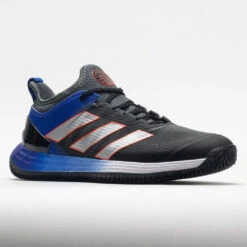 Adidas Adizero Ubersonic 4 Clay Men's Grey/Metallic/Solar Red -Cheap On Running || Hoka || BROOKS Store 117050 5