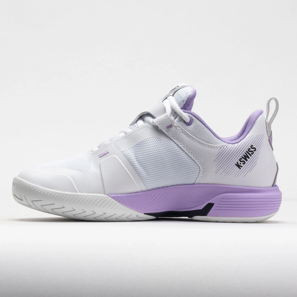 K-Swiss Ultrashot Team Women's White/Purple Rose/Moonless Night 4 K-Swiss Ultrashot Team Women's White/Purple Rose/Moonless Night - Image 2