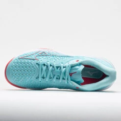 Mizuno Wave Exceed Tour 5 AC Women's Tanager Turpuoise/Paradise Pink -Cheap On Running || Hoka || BROOKS Store 117140 2