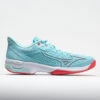 Mizuno Wave Exceed Tour 5 AC Women's Tanager Turpuoise/Paradise Pink -Cheap On Running || Hoka || BROOKS Store 117140 3