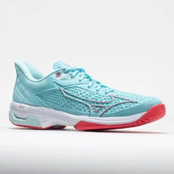 Mizuno Wave Exceed Tour 5 AC Women's Tanager Turpuoise/Paradise Pink -Cheap On Running || Hoka || BROOKS Store 117140 5