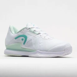 HEAD Sprint Pro 3.5 Women's White/Aqua -Cheap On Running || Hoka || BROOKS Store 117293 5