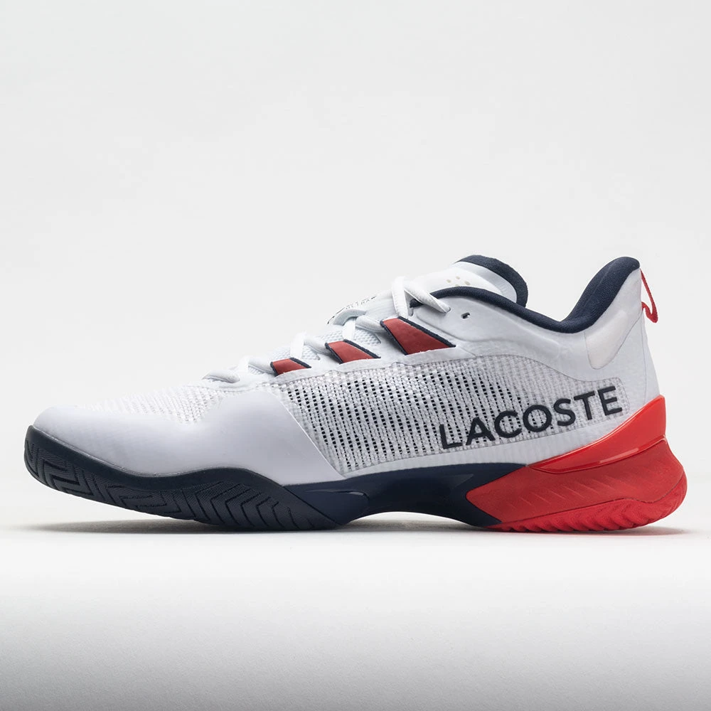 Lacoste AG-LT 23 Ultra Men's White/Red/Navy 4 Lacoste AG-LT 23 Ultra Men's White/Red/Navy - Image 2