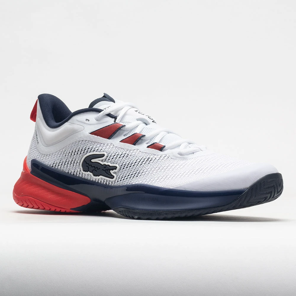 Lacoste AG-LT 23 Ultra Men's White/Red/Navy 7 Lacoste AG-LT 23 Ultra Men's White/Red/Navy - Image 5
