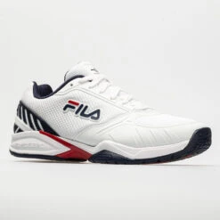 Fila Volley Zone Men's White/Navy/Red -Cheap On Running || Hoka || BROOKS Store 360234 5