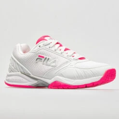 Fila Volley Zone Women's White/Pink/White -Cheap On Running || Hoka || BROOKS Store 360236 5