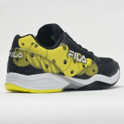 Fila Volley Zone Men's Black/Yellow/White -Cheap On Running || Hoka || BROOKS Store 370007 6
