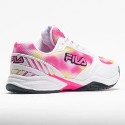 Fila Volley Zone Women's Tie-Dye Print White/Pink/Black -Cheap On Running || Hoka || BROOKS Store 370038 6