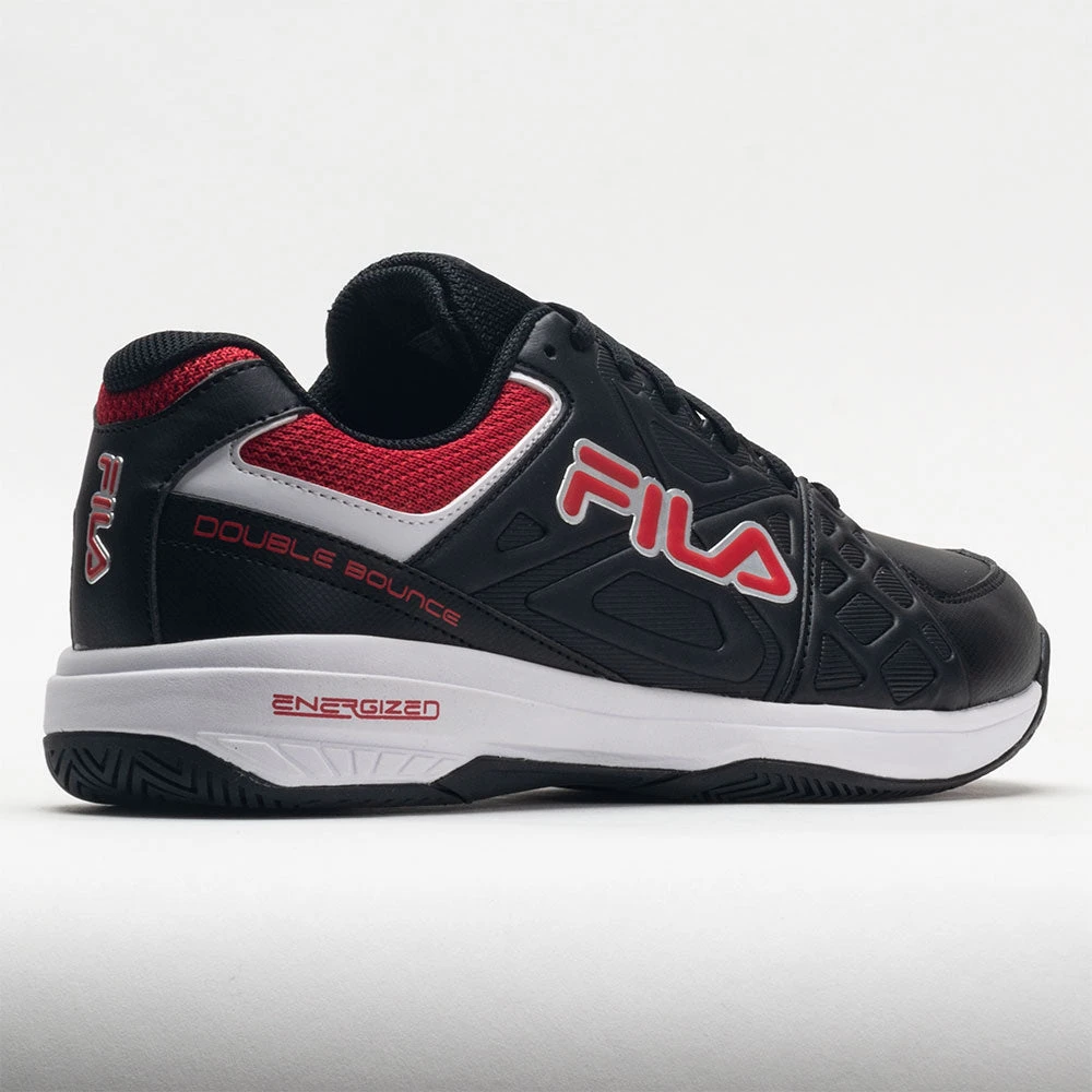 Fila Double Bounce 3 Men's Black/White/Fila Red 8 Fila Double Bounce 3 Men's Black/White/Fila Red - Image 6