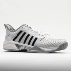 K-Swiss Pickleball Supreme Men's White/Hi-Rise/Black -Cheap On Running || Hoka || BROOKS Store 370049 5