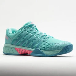 K-Swiss Express Light Pickleball Women's Aruba Blue/Maui Blue/Soft Neo -Cheap On Running || Hoka || BROOKS Store 370053 5