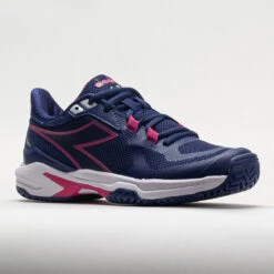 Diadora Trofeo 2 Pickleball Women's Blueprint/Pink Yarrow/White -Cheap On Running || Hoka || BROOKS Store 370080 5