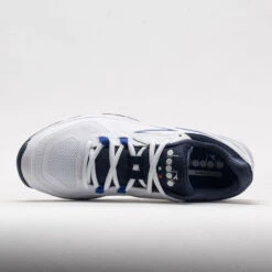 Diadora Trofeo 2 Pickleball Men's White/Surf The Web/Blue Corsair -Cheap On Running || Hoka || BROOKS Store 370083 2