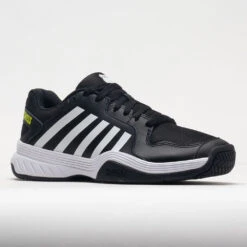 K-Swiss Court Express Pickleball Men's Black/White/Evening Primrose -Cheap On Running || Hoka || BROOKS Store 370086 5