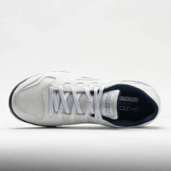 Skechers Viper Court Men's White/Navy -Cheap On Running || Hoka || BROOKS Store 370097 2