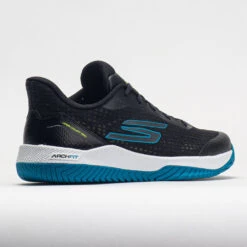 Skechers Viper Court Pro Women's Black/Blue -Cheap On Running || Hoka || BROOKS Store 370100 6