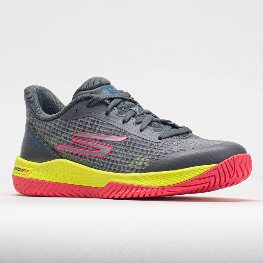 Skechers Viper Court Pro Women's Grey/Pink 7 Skechers Viper Court Pro Women's Grey/Pink - Image 5