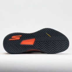 Skechers Viper Court Pro Men's Grey/Orange -Cheap On Running || Hoka || BROOKS Store 370104 4