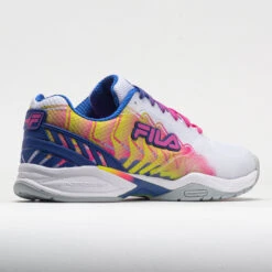 Fila Volley Zone PBF Women's White/Knockout Pink/Mazarine Blue -Cheap On Running || Hoka || BROOKS Store 370107 6