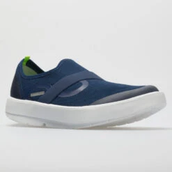 OOFOS OOmg Low Men's White/Navy -Cheap On Running || Hoka || BROOKS Store 631098 5