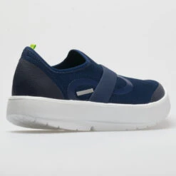 OOFOS OOmg Low Men's White/Navy -Cheap On Running || Hoka || BROOKS Store 631098 6